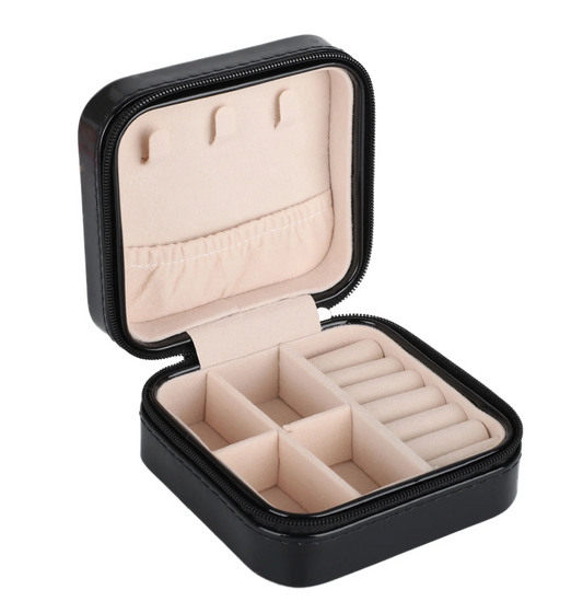 Small Jewelry Box Divani Jewelry Organizer - Travel Jewelry Case Portable Jewelry Storage Box for Women and Girls